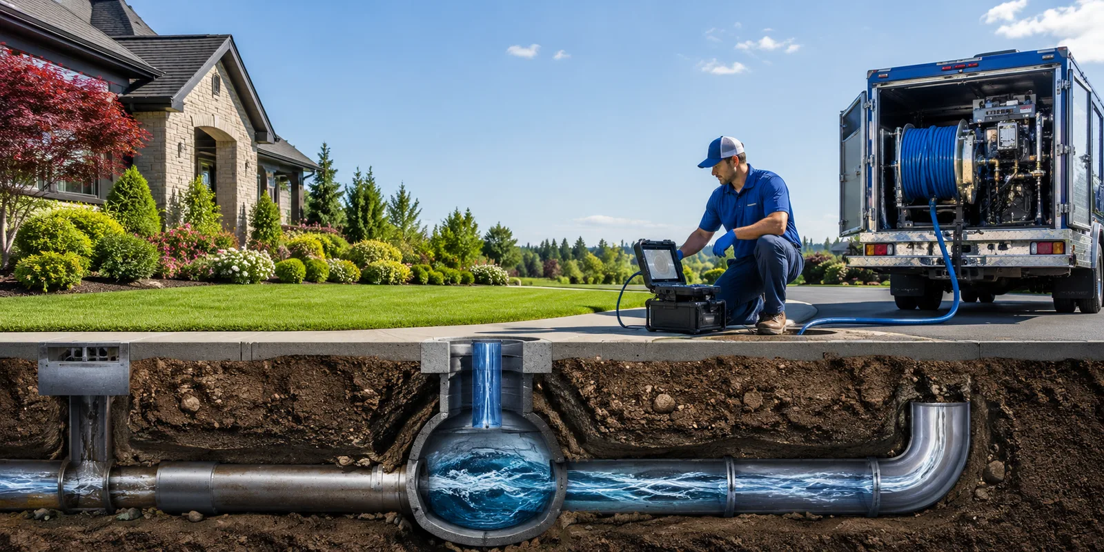 Drainage restoration information for Wadesville, IN